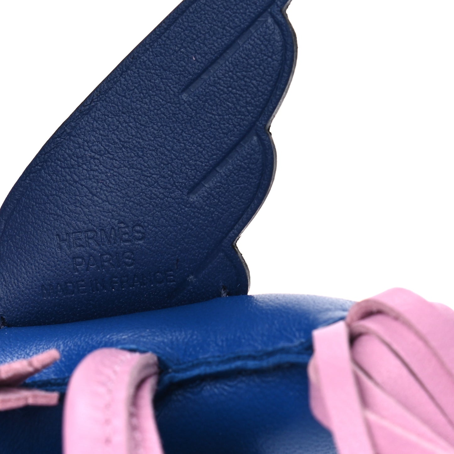 Milo Lambskin Grigri Rodeo Pegase Horse Bag Charm PM Bleu France Mauve Sylvestre Bleu Saphir