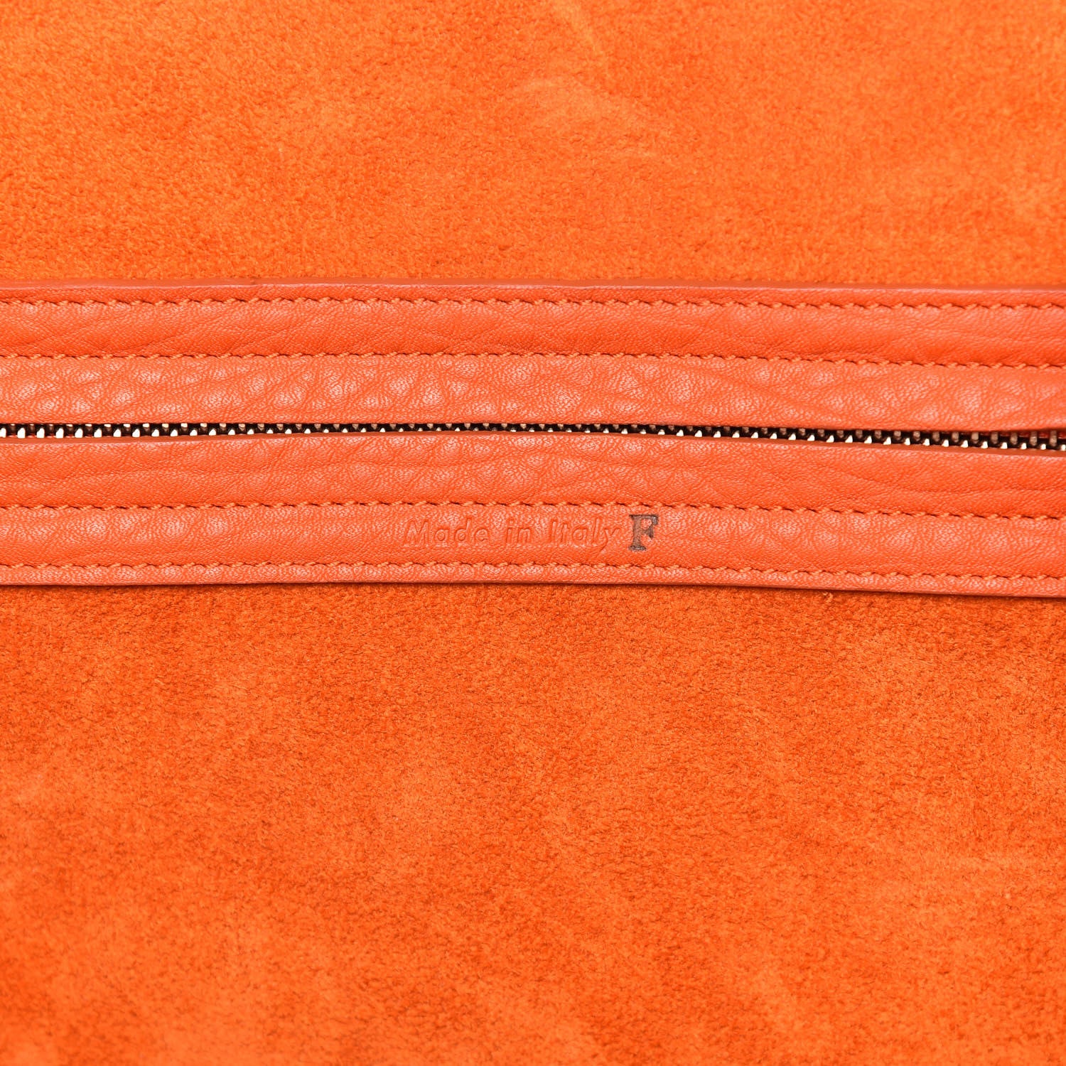 Celine Bullhide Calfskin Medium Phantom Luggage Burnt Orange 6 of 12