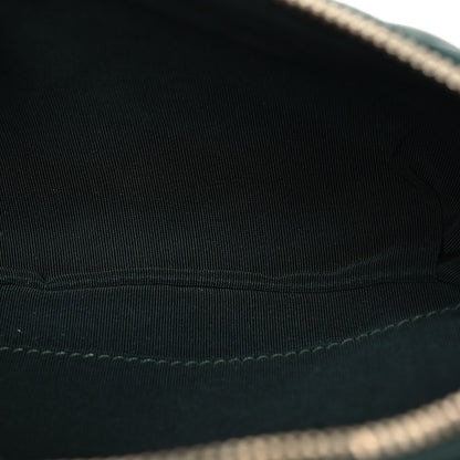 Chanel Calfskin Quilted Banane Waist Bag Fanny Pack Dark Green 6 of 14