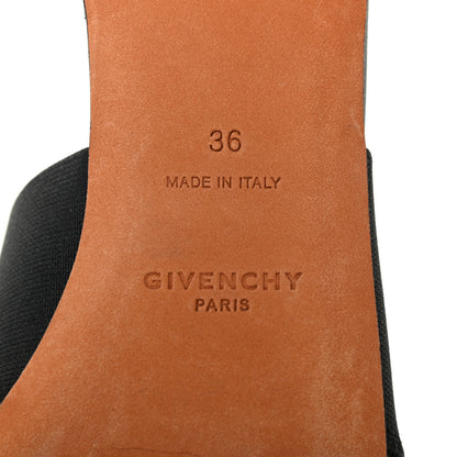 Givenchy Calfskin Bedford Logo Mule Slides 36 Black 6 of 8