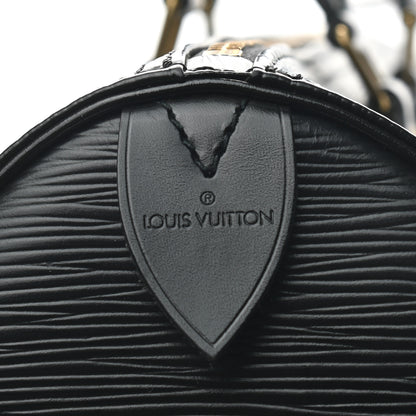 Louis Vuitton Epi Speedy 40 Black 8 of 10