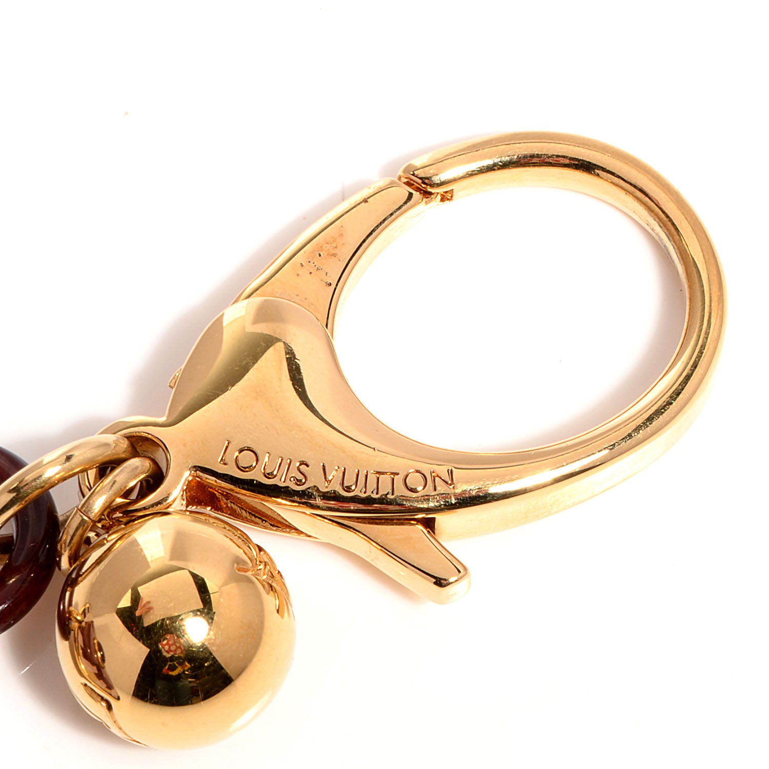 Louis Vuitton Rayures Bag Charm Purple 3 of 4