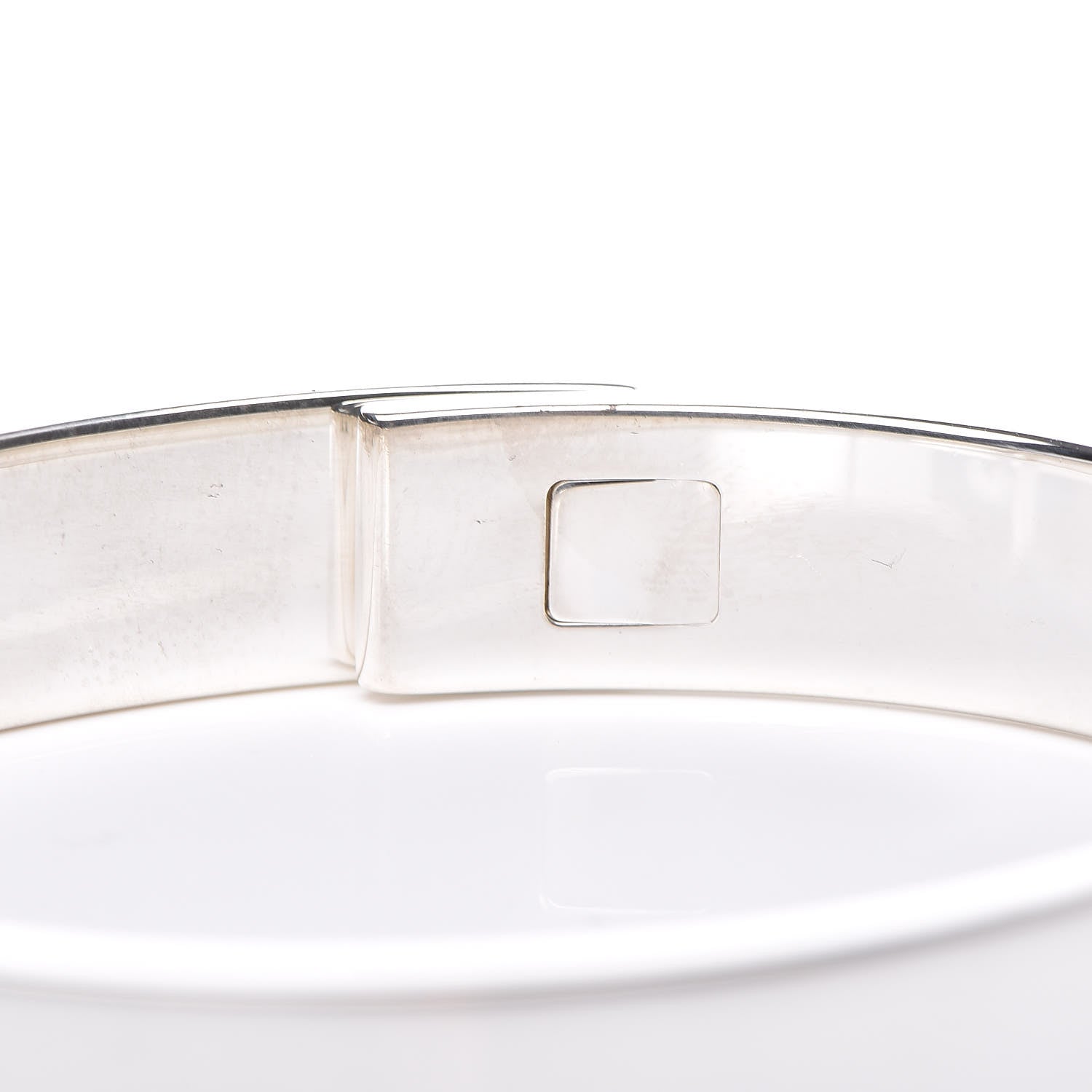 Hermes Sterling Silver PM Collier De Chien Bracelet LG 5 of 5