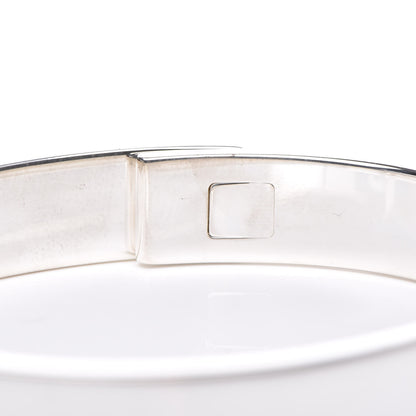 Hermes Sterling Silver PM Collier De Chien Bracelet LG 5 of 5