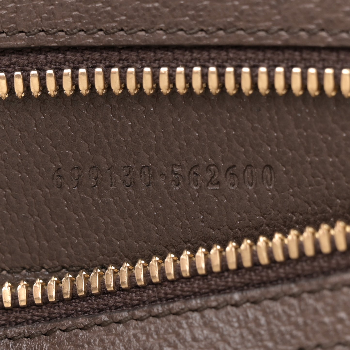 Monogram Jumbo GG Textured Dollar Calfskin Web Wristlet Messenger Bag Camel Ebony New Acero