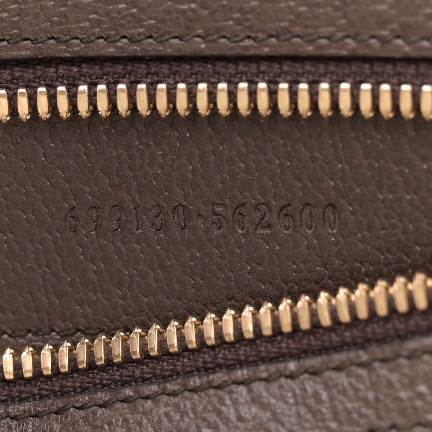 Gucci Monogram Jumbo GG Textured Dollar Calfskin Web Wristlet Messenger Bag Camel Ebony New Acero 7 of 12
