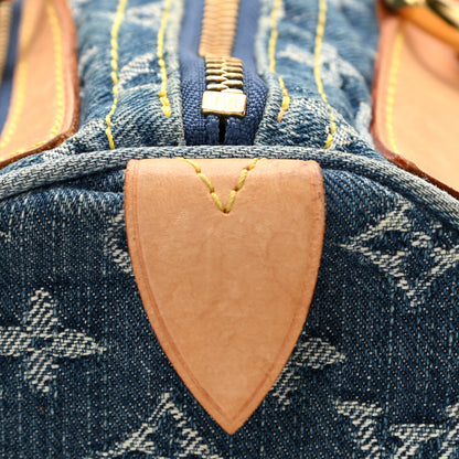 Louis Vuitton Monogram Denim Neo Speedy Blue 12 of 12