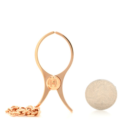 Hermes Permabrass Filou Glove Clip Rose Gold 2 of 4