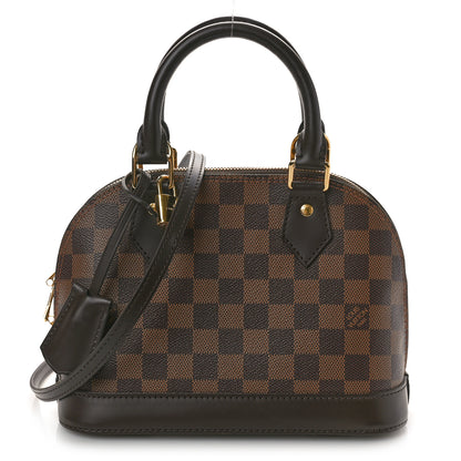 Louis Vuitton Damier Ebene Alma BB 1 of 9