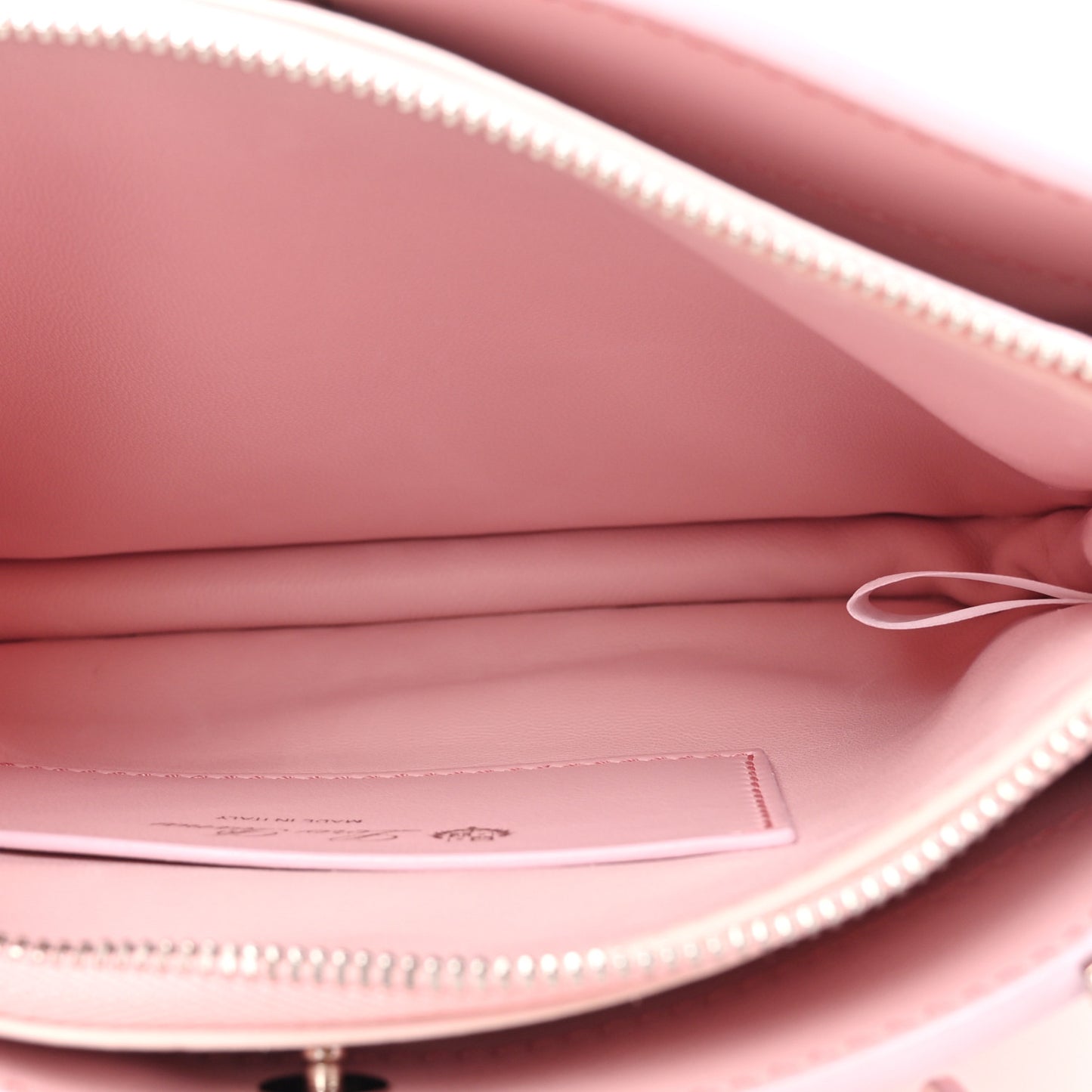 Calfskin Shearling Milky Way Odessa Shoulder Bag Pink