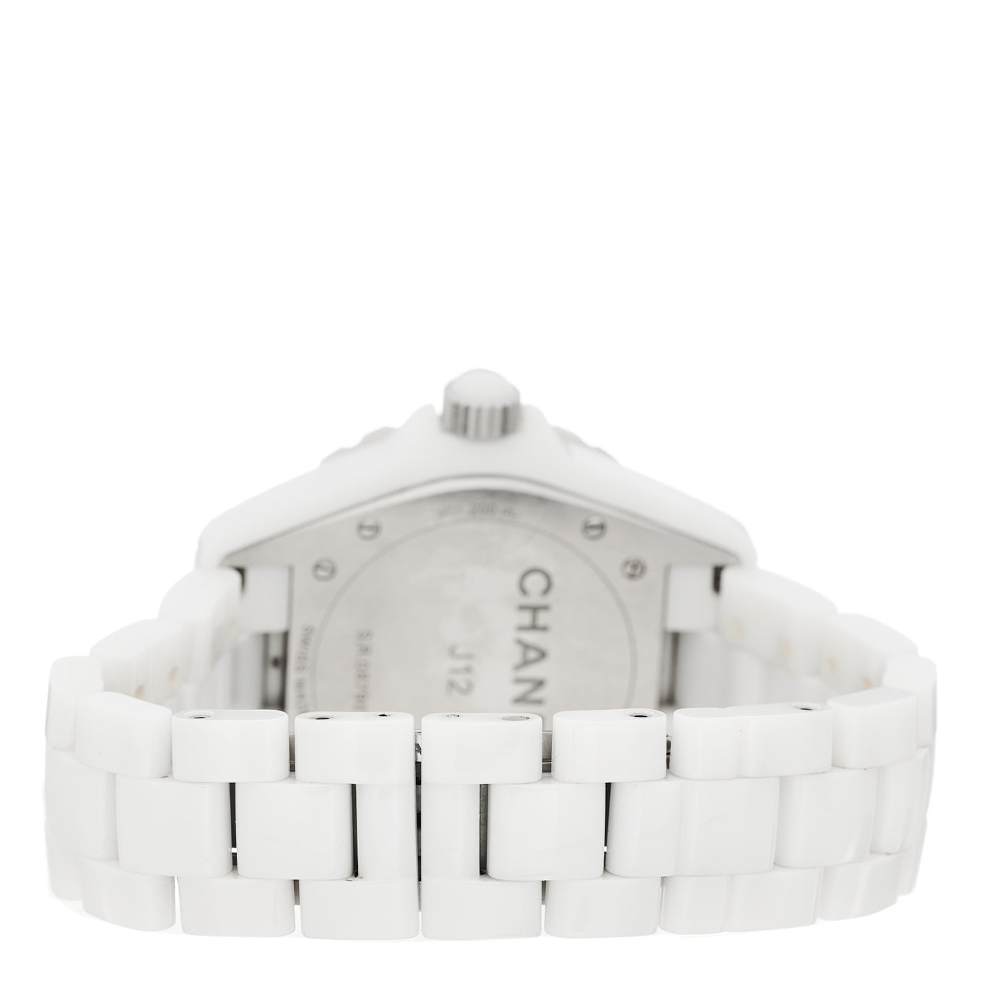 Stainless Steel Ceramic 38mm J12 Automatic Watch White