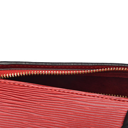 Louis Vuitton Epi Soufflot Castillan Red 8 of 13