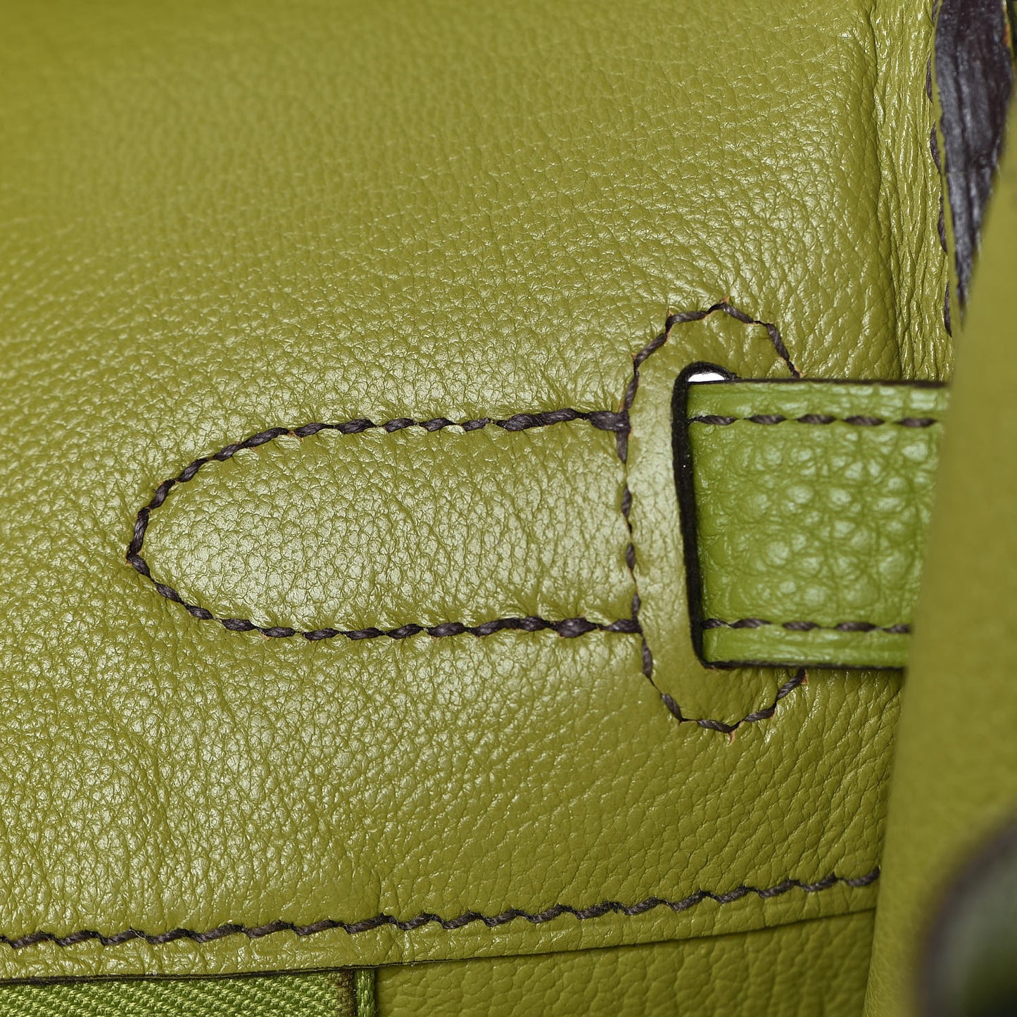 Togo Birkin 30 Vert Anis