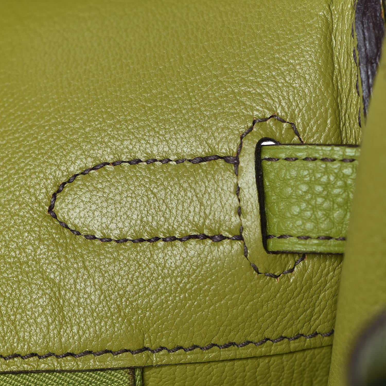 Hermes Togo Birkin 30 Vert Anis 13 of 44