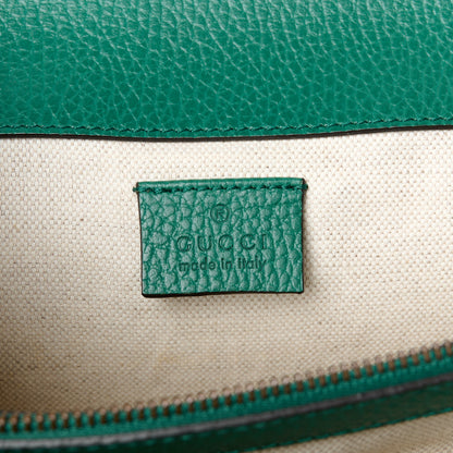 Gucci Dollar Calfskin Crystal Small Dionysus Shoulder Bag Emerald 6 of 10