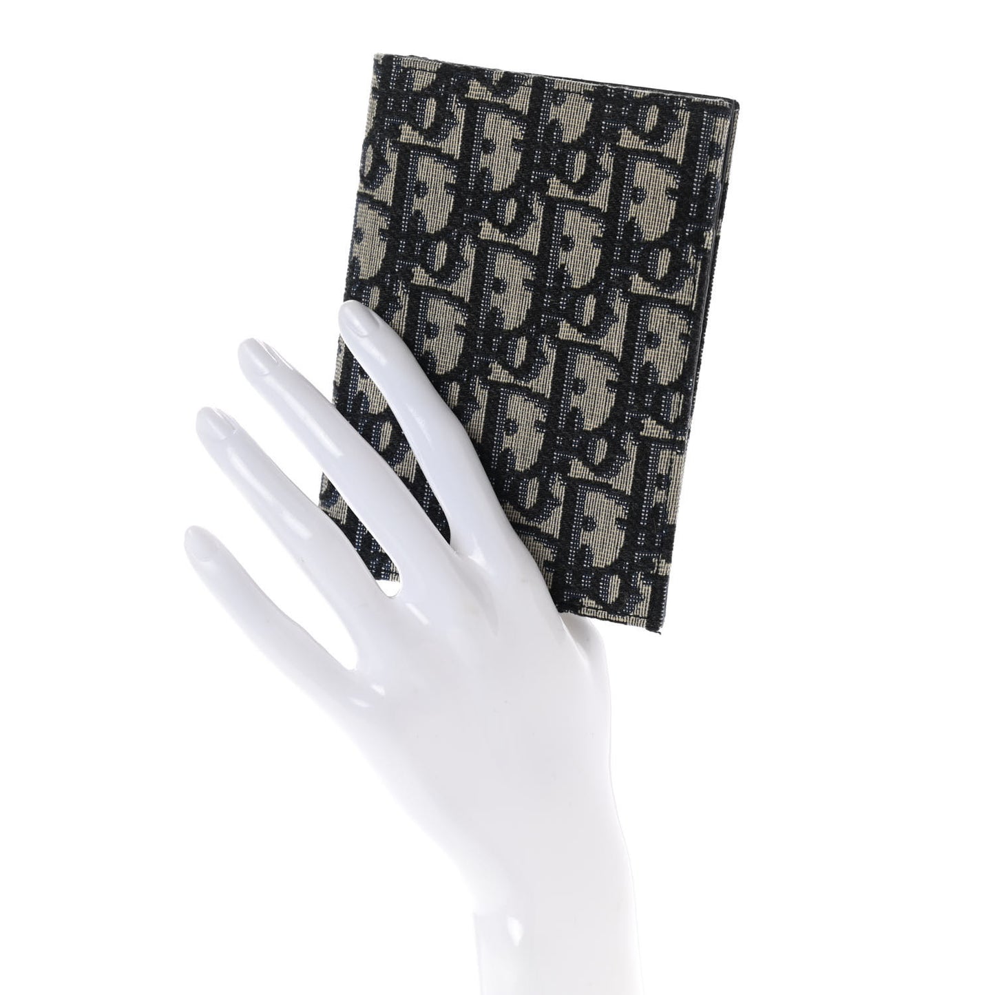 Oblique Passport Holder Blue