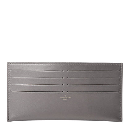 Louis Vuitton Calfskin Felicie Card Holder Insert Champagne Metallise 1 of 6