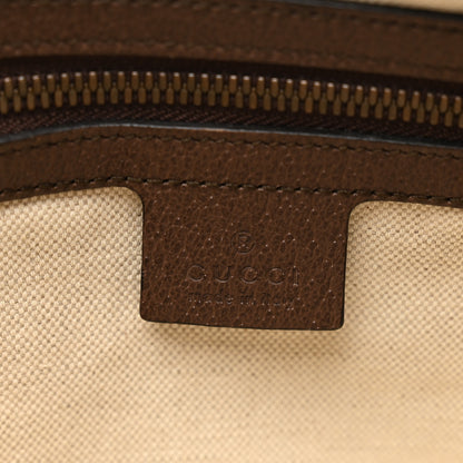 Gucci Soft GG Supreme Monogram Medium Ophidia Belt Bag Dark Brown 7 of 8
