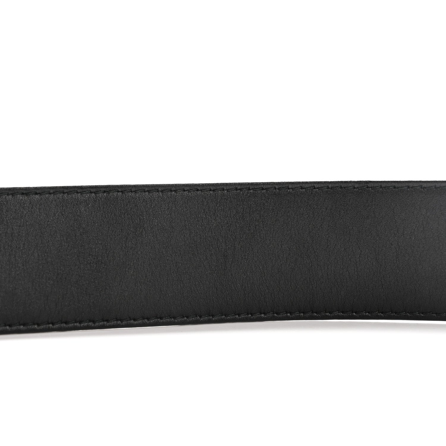 Gucci Moon Calfskin Nickel Double G 40mm Belt 80 32 Black 7 of 10
