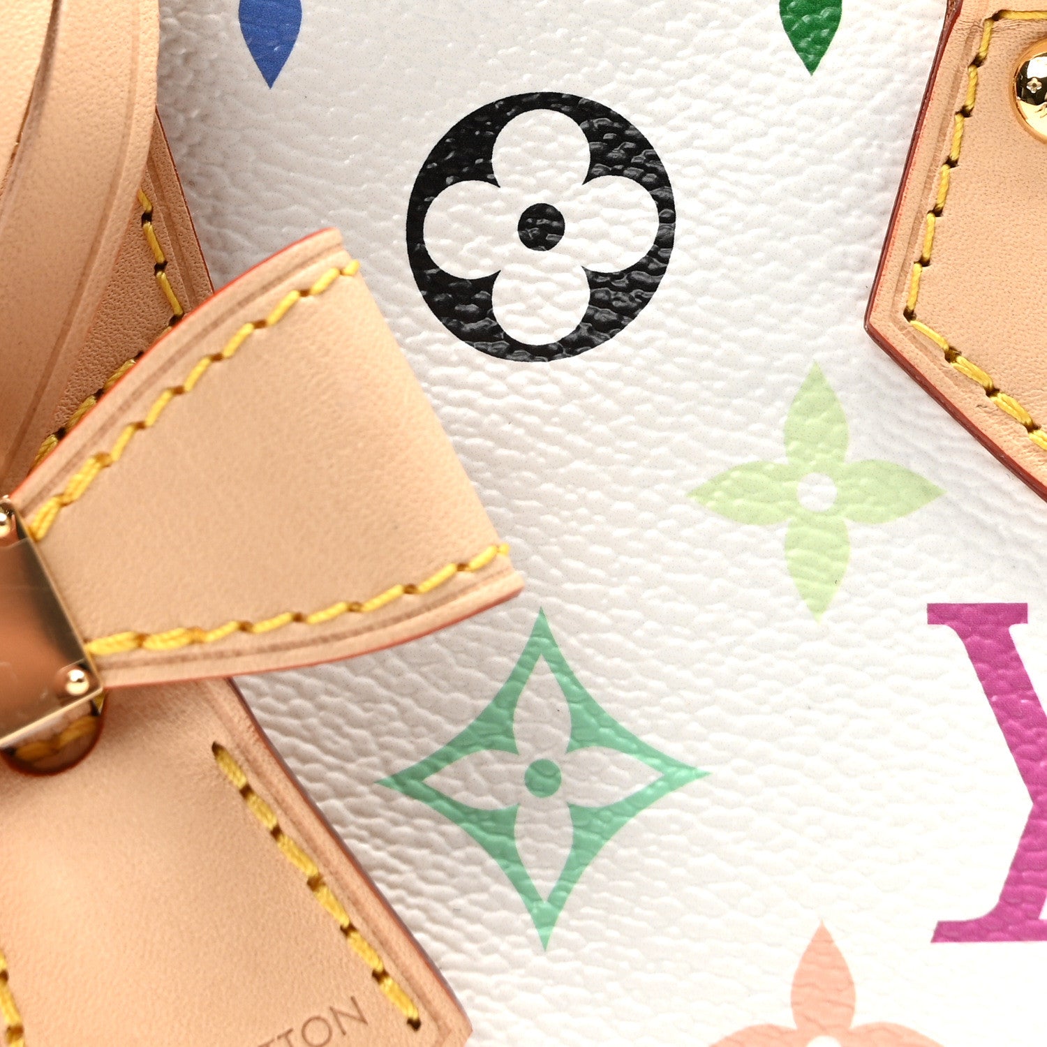 Louis Vuitton LV X TM Monogram Multicolor Nano Speedy White 7 of 10