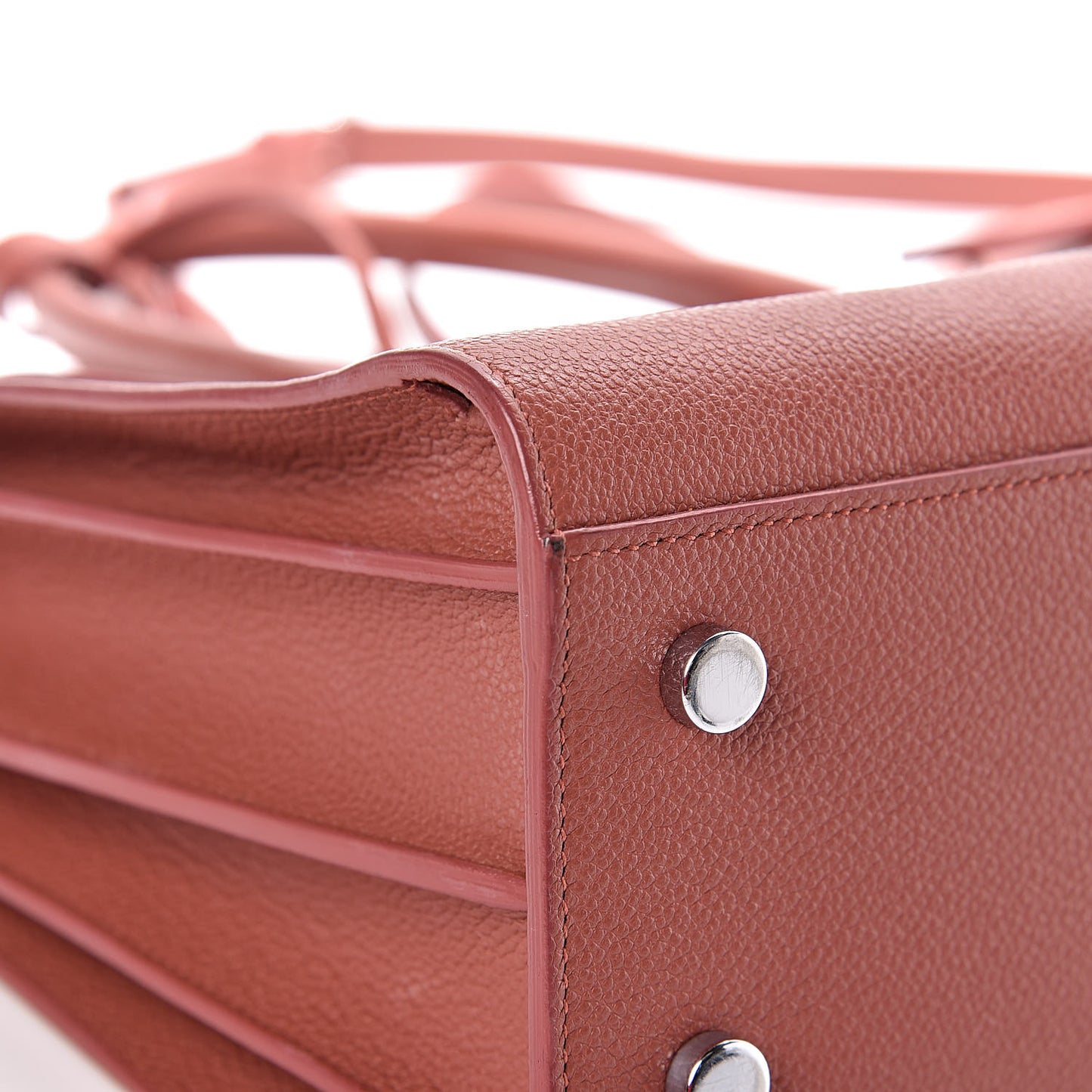 Grained Calfskin Baby Sac De Jour Mystic Rose