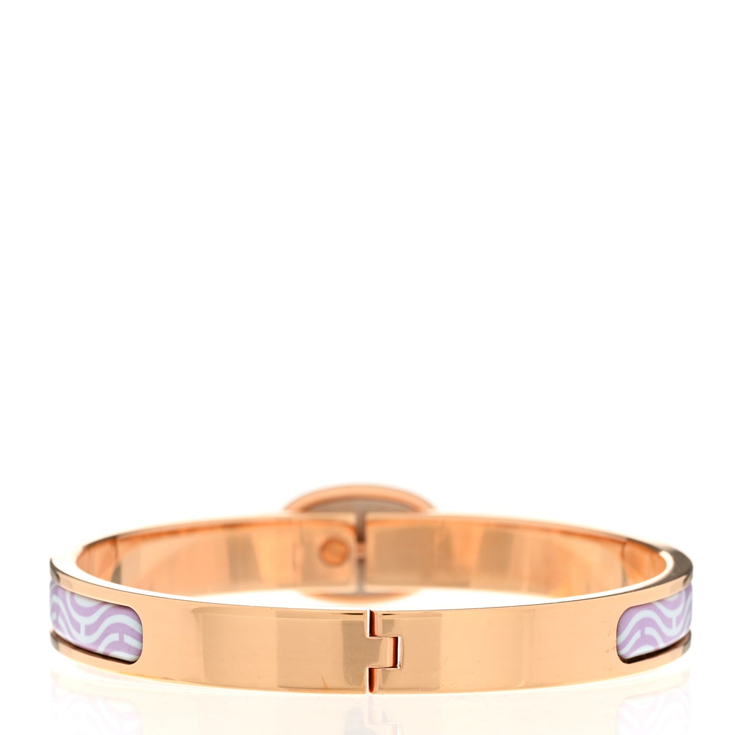 Enamel Printed Ghost H Mini Clic Chaine d'Ancre Bracelet PM Hypno