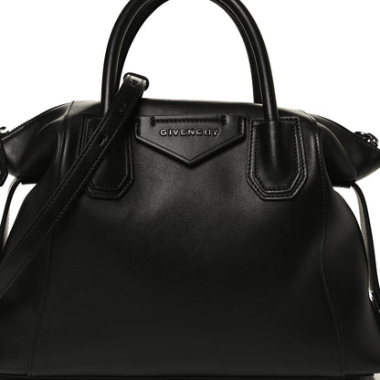 Givenchy Smooth Calfskin Small Soft Antigona Black 8 of 10