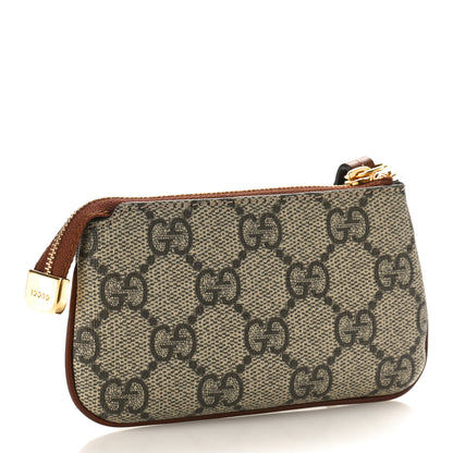 Gucci GG Supreme Monogram Key Case Brown 3 of 9