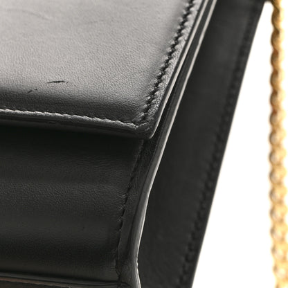 Saint Laurent Smooth Calfskin Medium Classic Monogram Kate Tassel Satchel Black 15 of 16