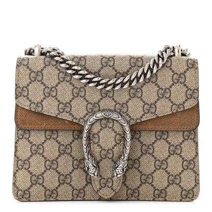 Gucci GG Supreme Monogram Mini Dionysus Shoulder Bag Taupe 1 of 11