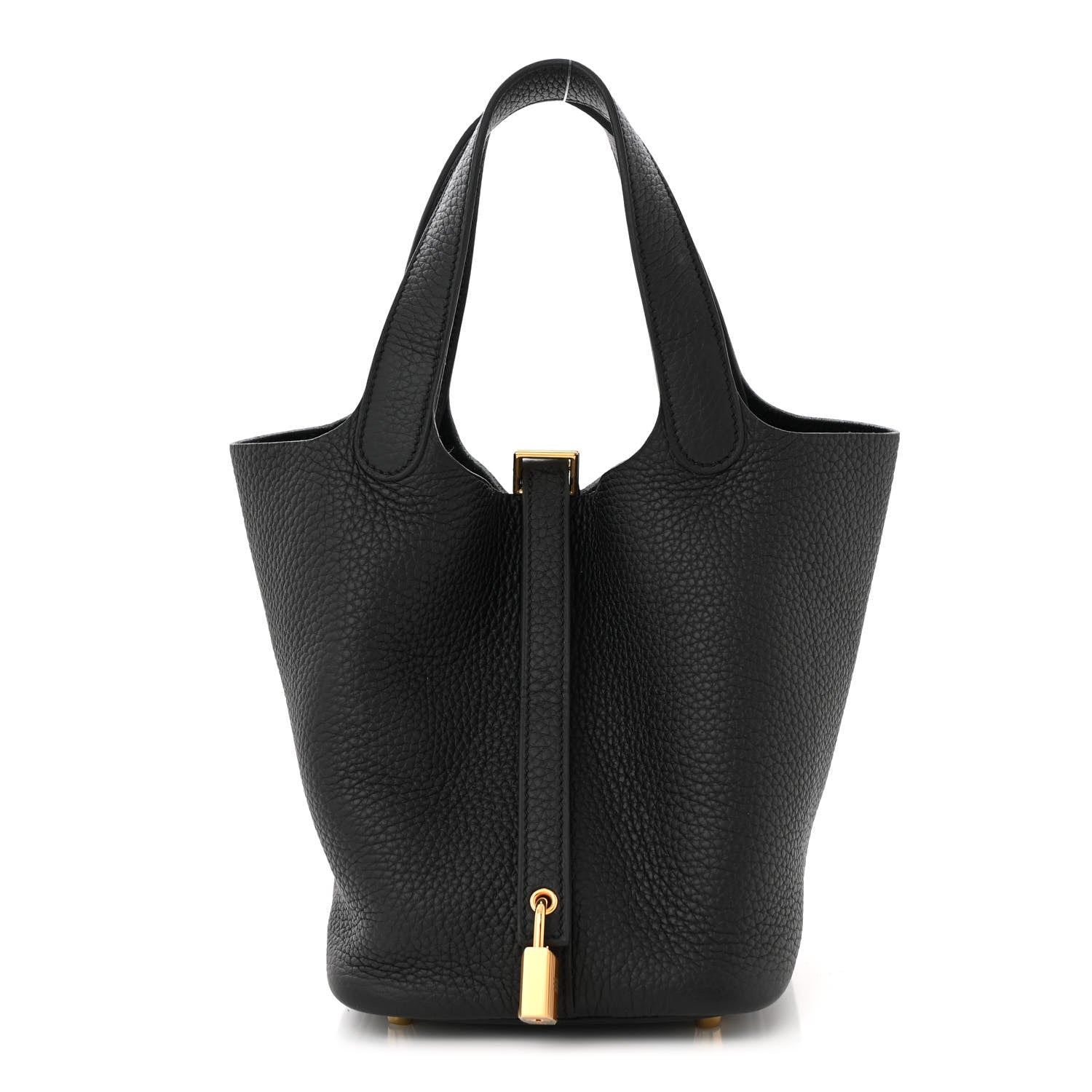 Hermes Taurillon Clemence Picotin Lock 18 PM Black 1 of 10