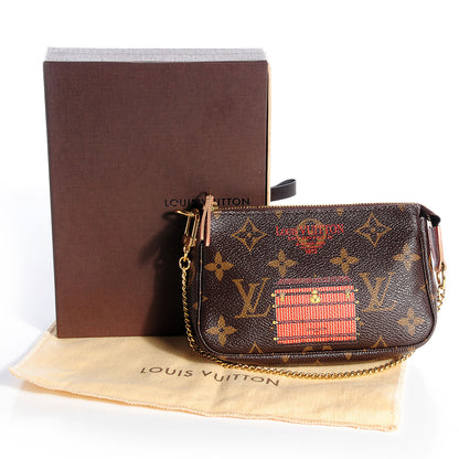 Louis Vuitton Monogram Trunks and Locks Mini Pochette Accessories 5 of 8