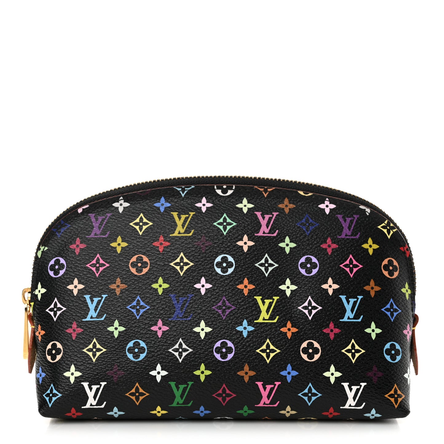 Monogram Multicolor Cosmetic Pouch Black Grenade