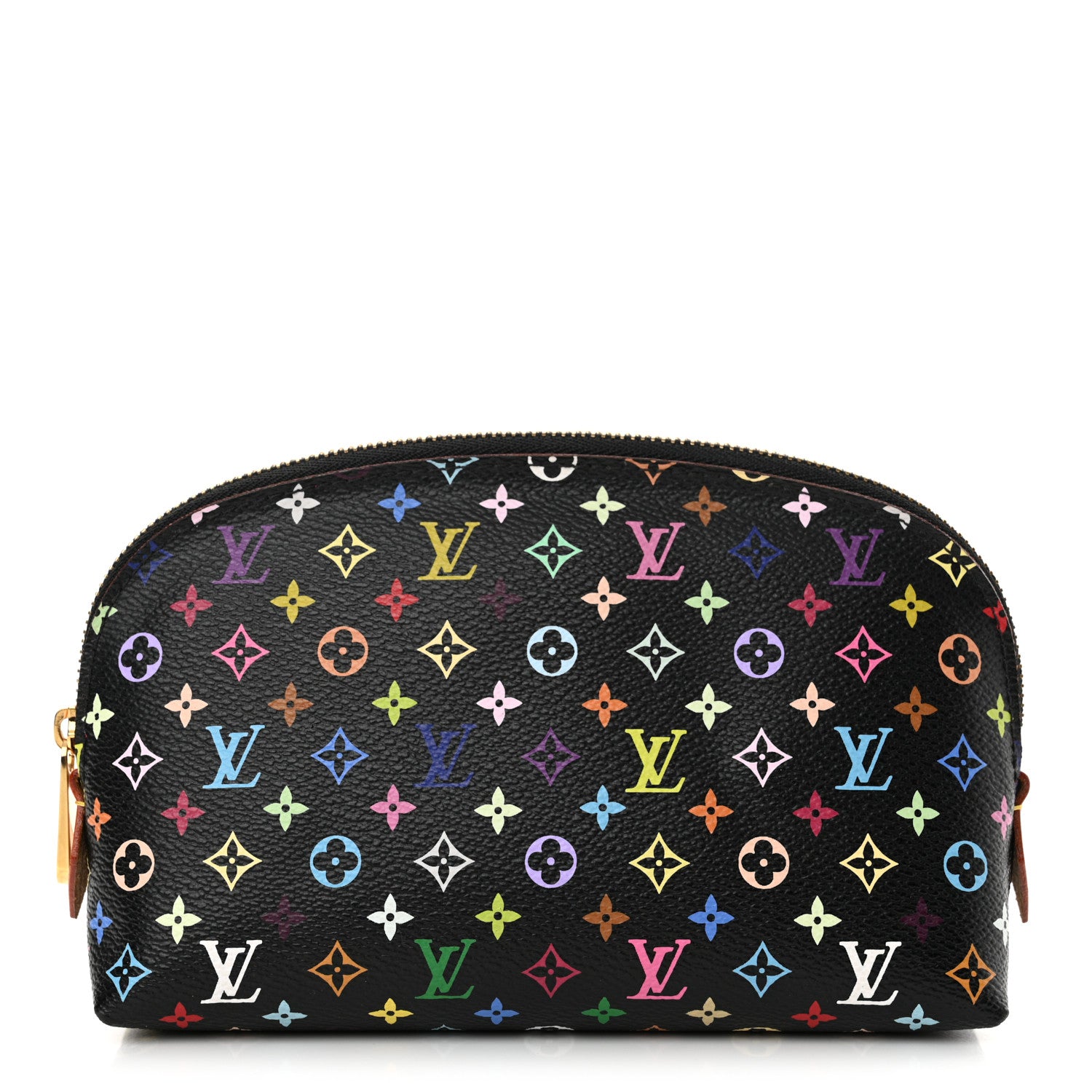 Louis Vuitton Monogram Multicolor Cosmetic Pouch Black Grenade 1 of 7