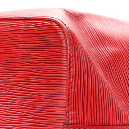 Louis Vuitton Epi Petit Noe Castillan Red 6 of 17