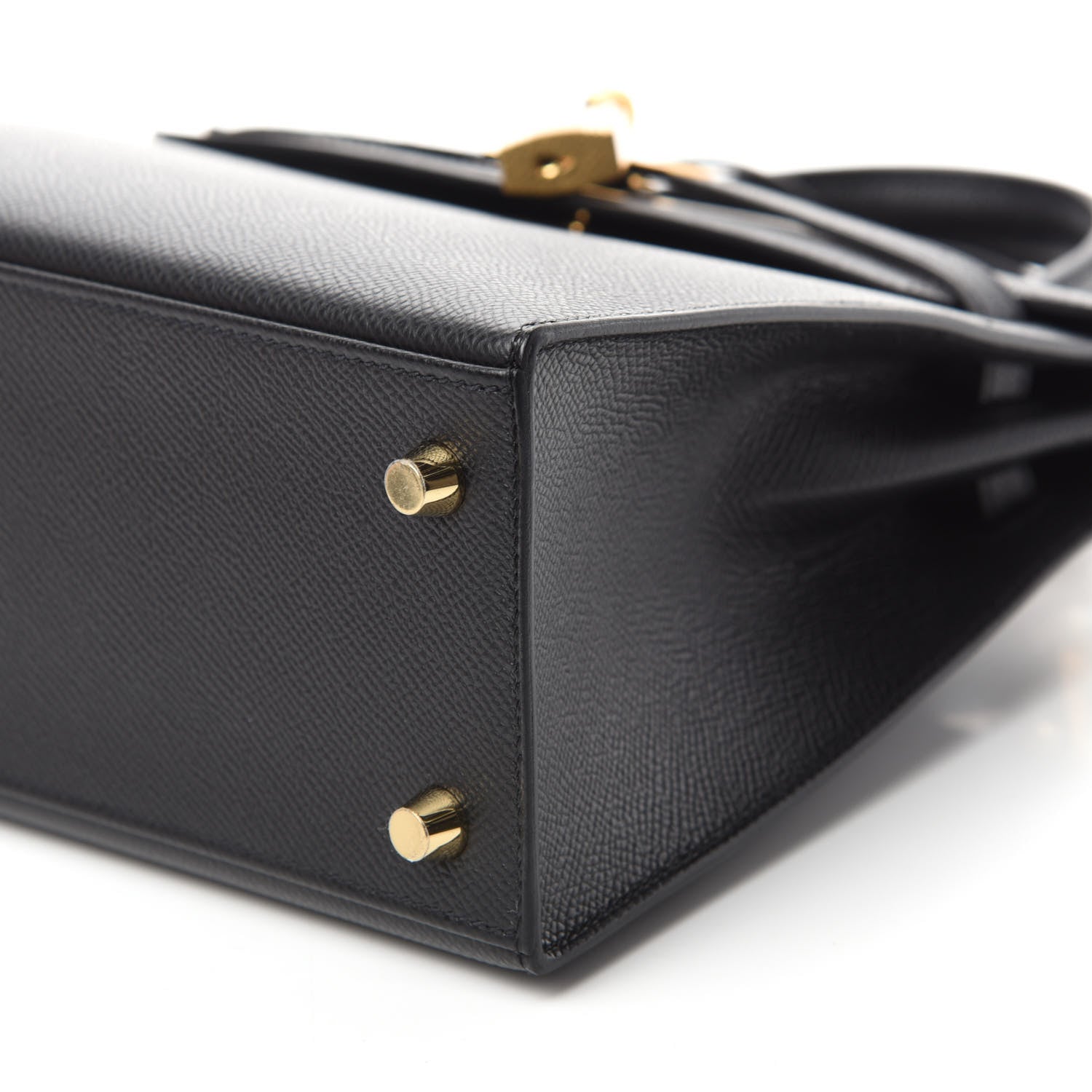 Hermes Epsom Kelly Sellier 25 Black 7 of 11