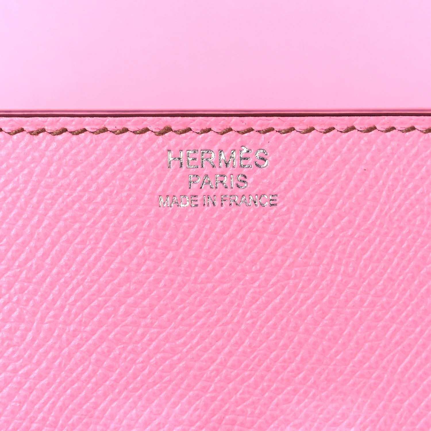 Hermes Epsom Mosaique Au 24-17 5P Pink 6 of 12