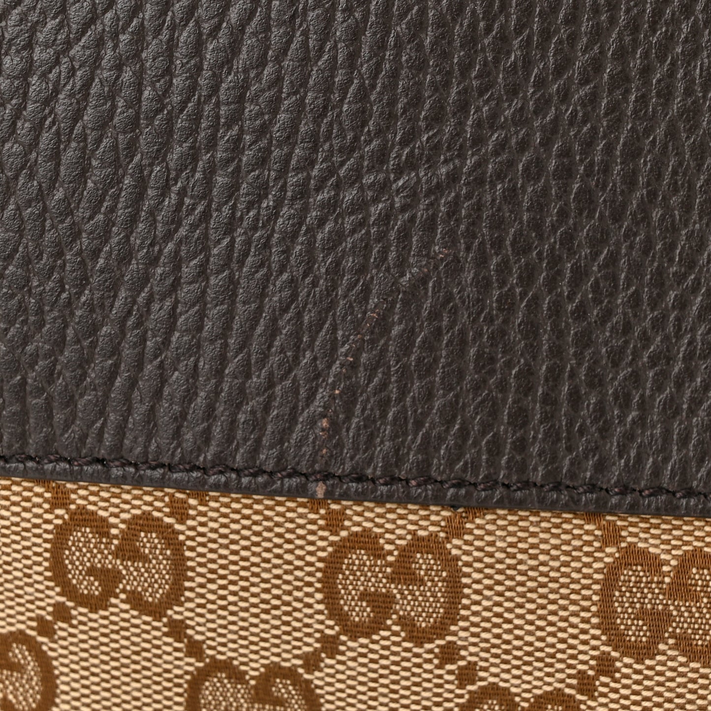 Monogram Dollar Calfskin Large Boston Duffle Bag Beige Ebony Testa di Moro Marrone Scuro
