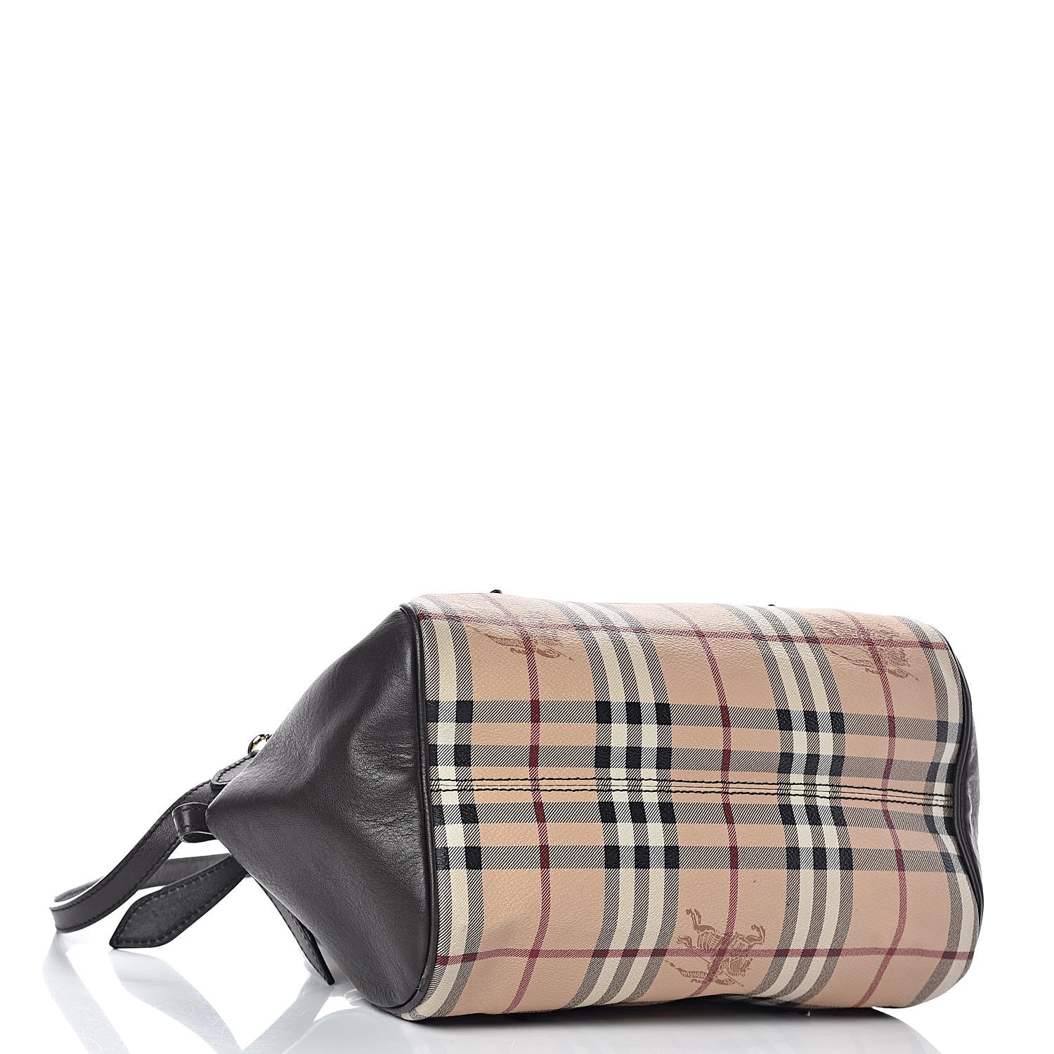 Burberry Haymarket Check Small Blaze Satchel Chocolate 5 of 11