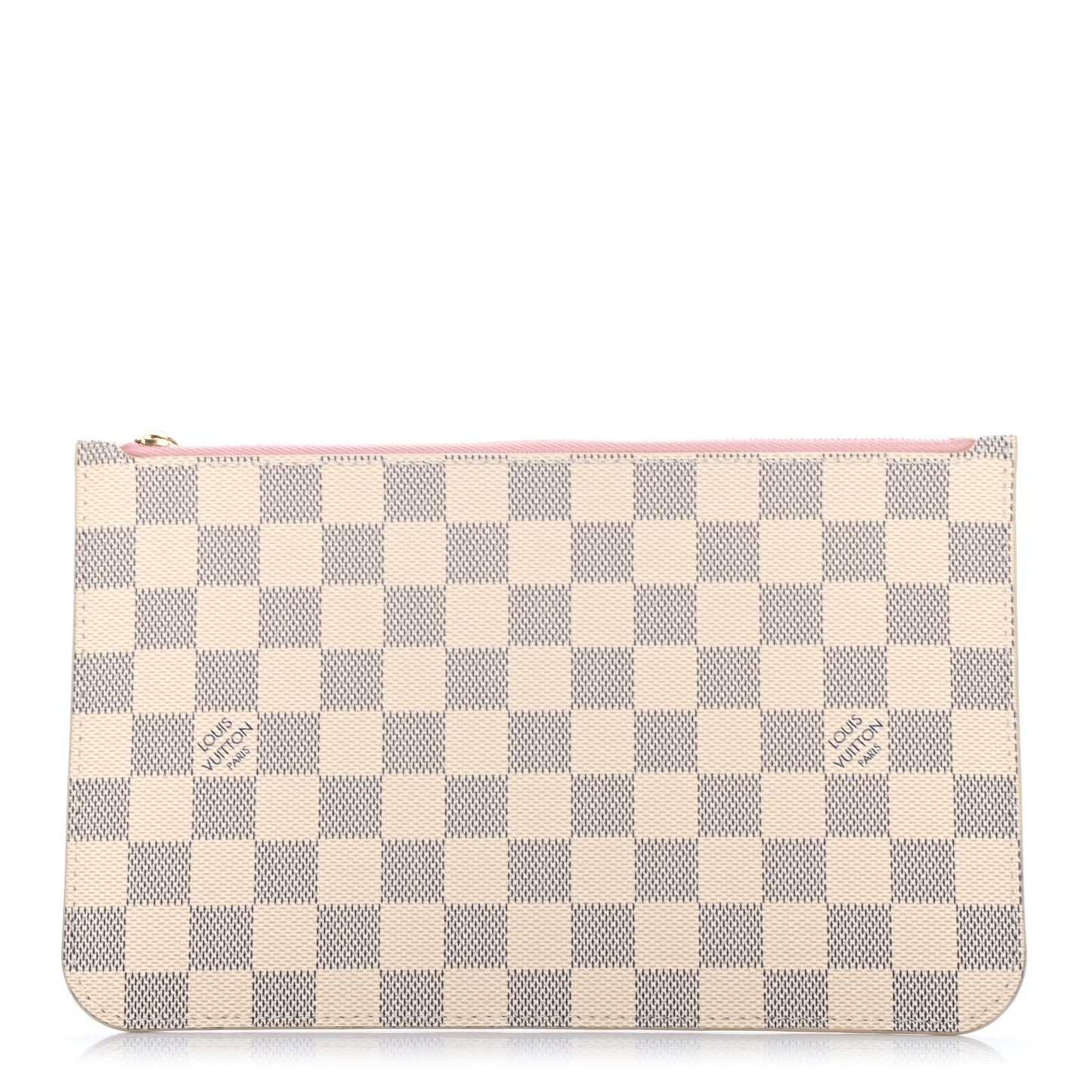 Damier Azur Neverfull MM GM Pochette Rose Ballerine