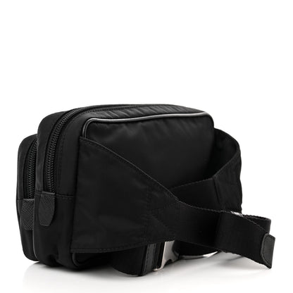 Prada Re-Nylon Saffiano Belt Bag L Black 3 of 9