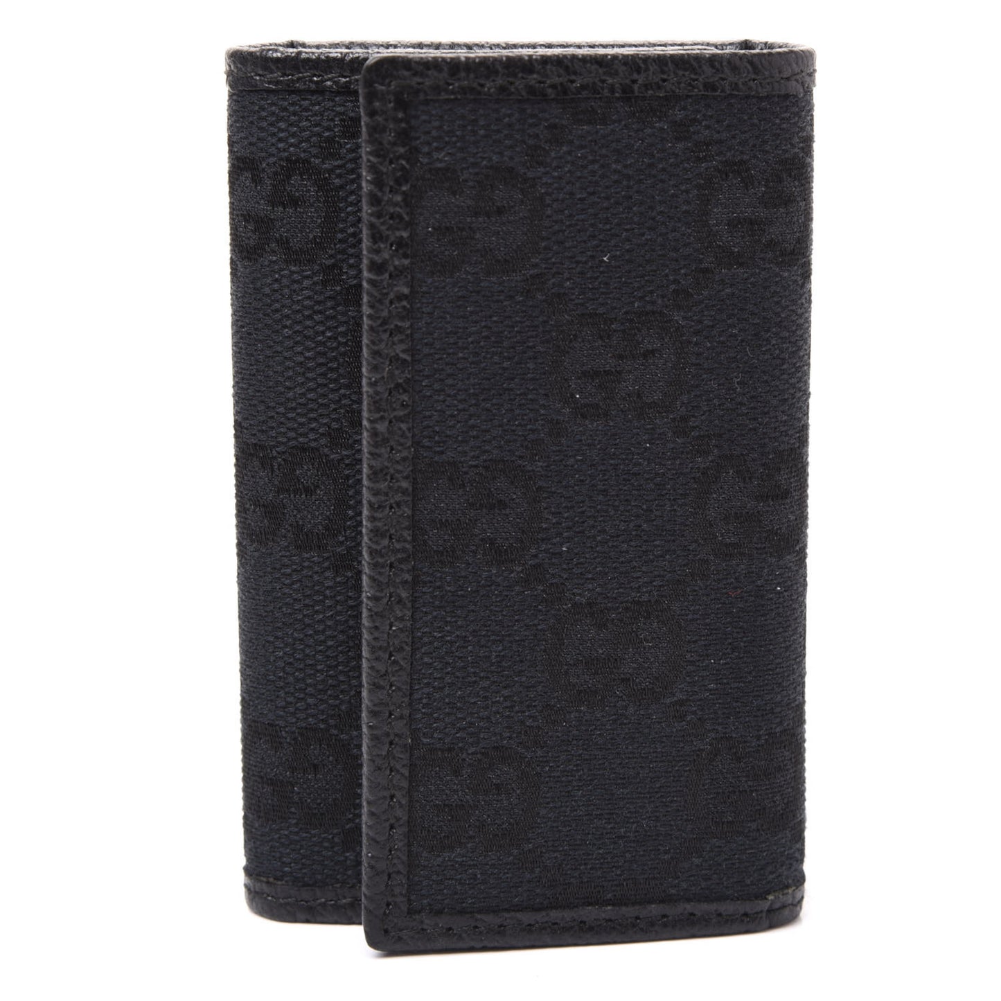Monogram 6 Key Holder Case Black
