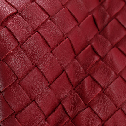 Bottega Veneta Nappa Intrecciato Parachute Bag Cassis 13 of 13