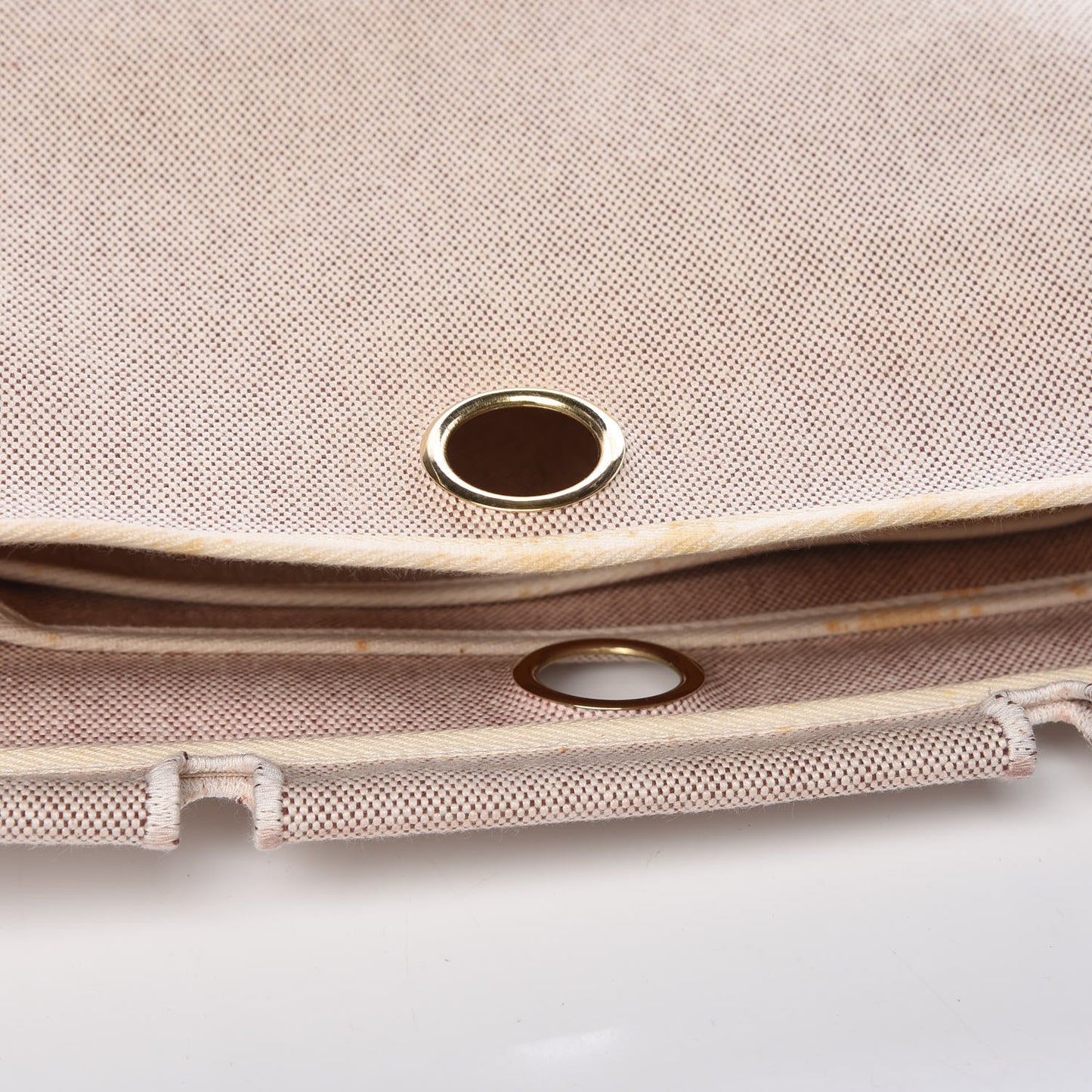 Toile Vache Calfskin Herbag 30 PM Natural