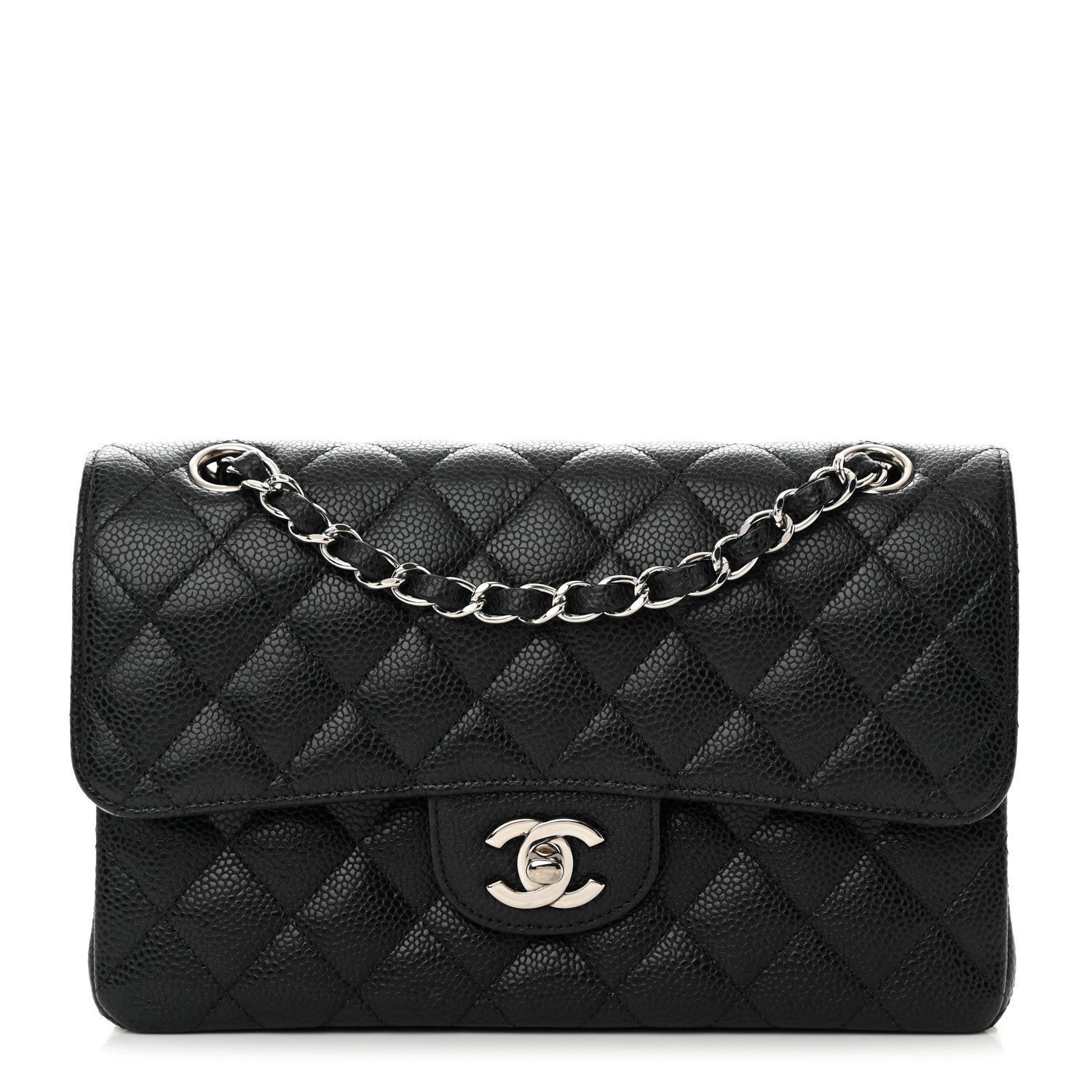 Chanel Caviar Quilted Small Double Flap Black 1 of 13