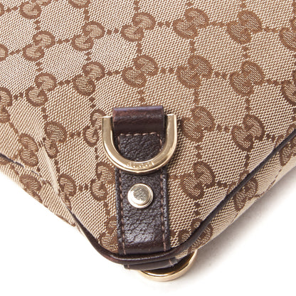 Gucci Monogram Abbey Messenger Bag Dark Brown 5 of 8