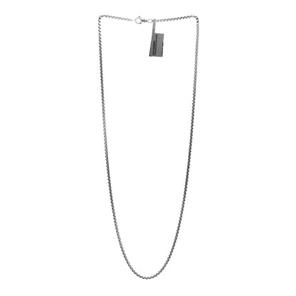 David Yurman Sterling Silver 2.7mm Small Box Chain Necklace 24" 3 of 5