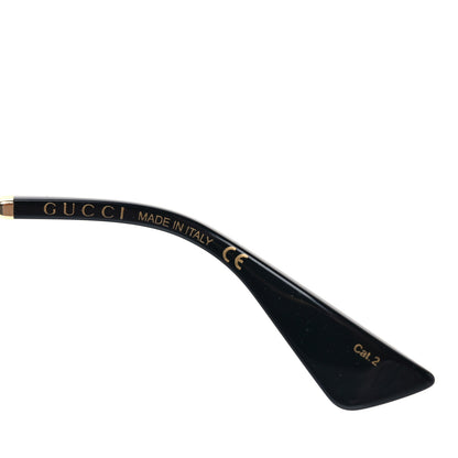 Gucci Crystal Oversize Hollywood Forever Sunglasses GG0899S Gold Violet 6 of 7