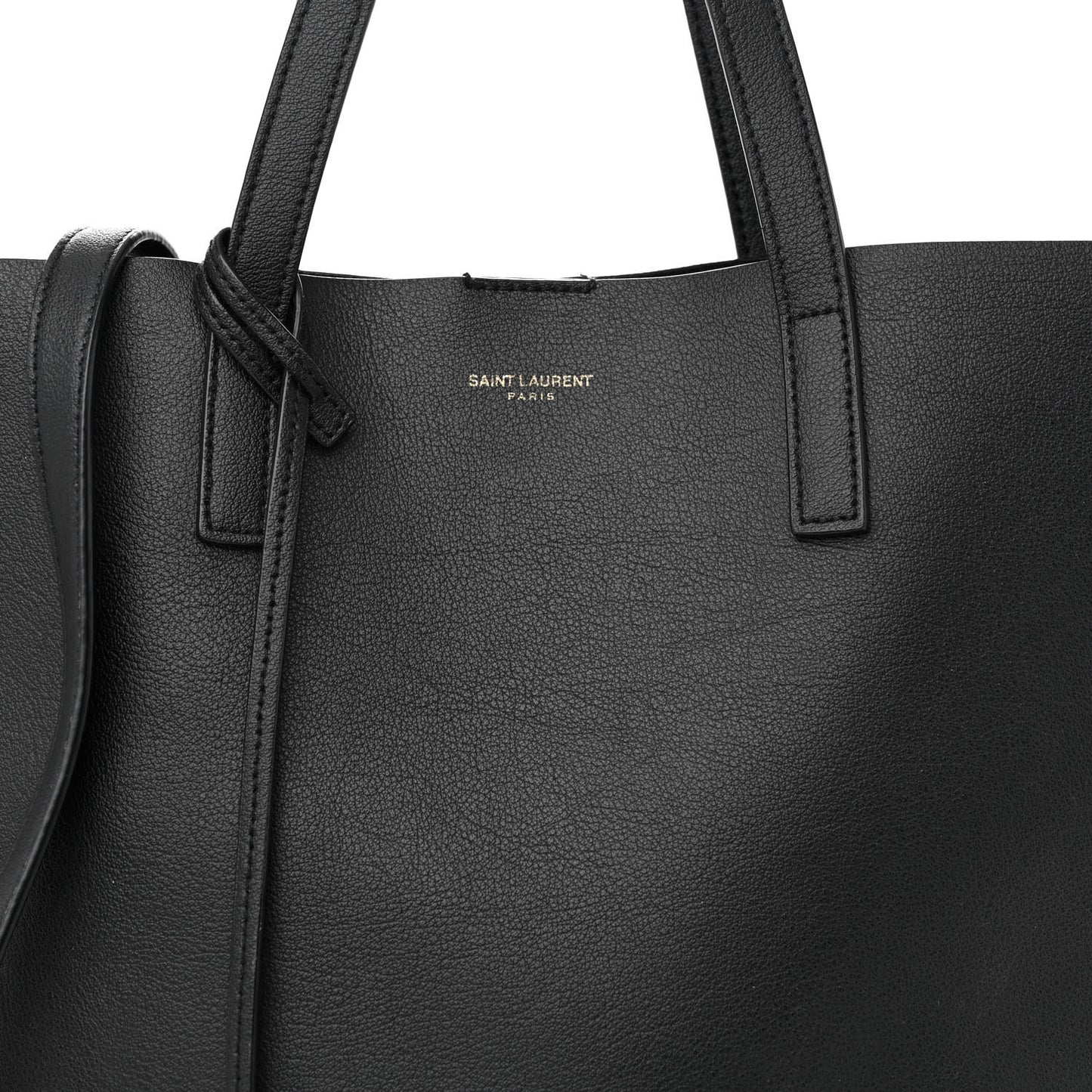Calfskin Toy Shopping Tote Black
