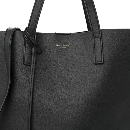 Saint Laurent Calfskin Toy Shopping Tote Black 8 of 11